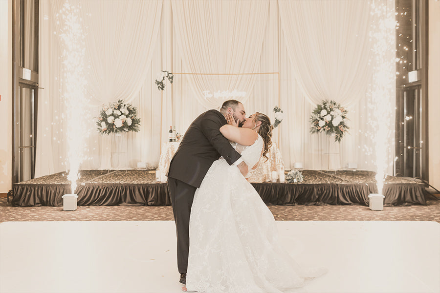 Elegant Fabric Backdrop