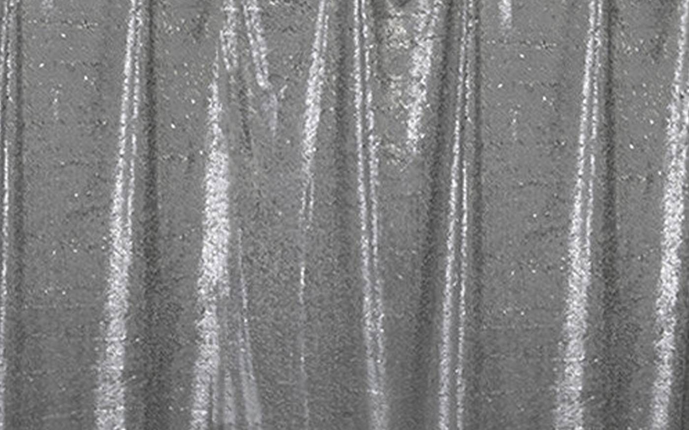 Charcoal silver sequin shining photo booth backdrop