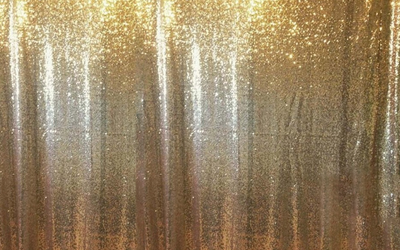 Bright sparkling gold sequin photo booth back drop